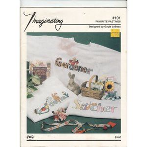 Imaginating Favorite Past Times Cross Stitch Pattern Waste Canvas #101 LeBeau